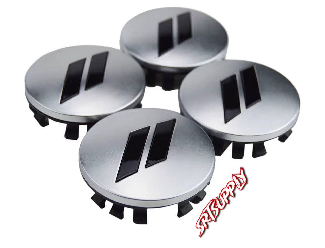 Dodge Wheel Center Caps (Set of 4) – 63mm Snap-In Hub Covers