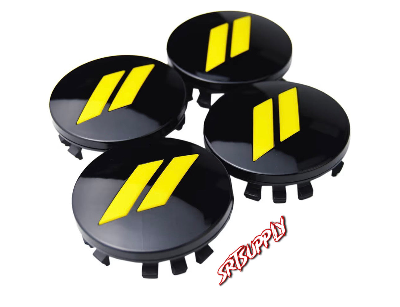 Dodge Wheel Center Caps (Set of 4) – 63mm Snap-In Hub Covers