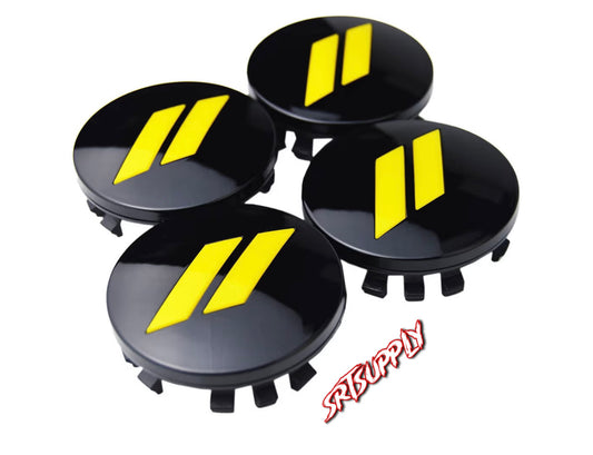 Dodge Wheel Center Caps (Set of 4) – 63mm Snap-In Hub Covers
