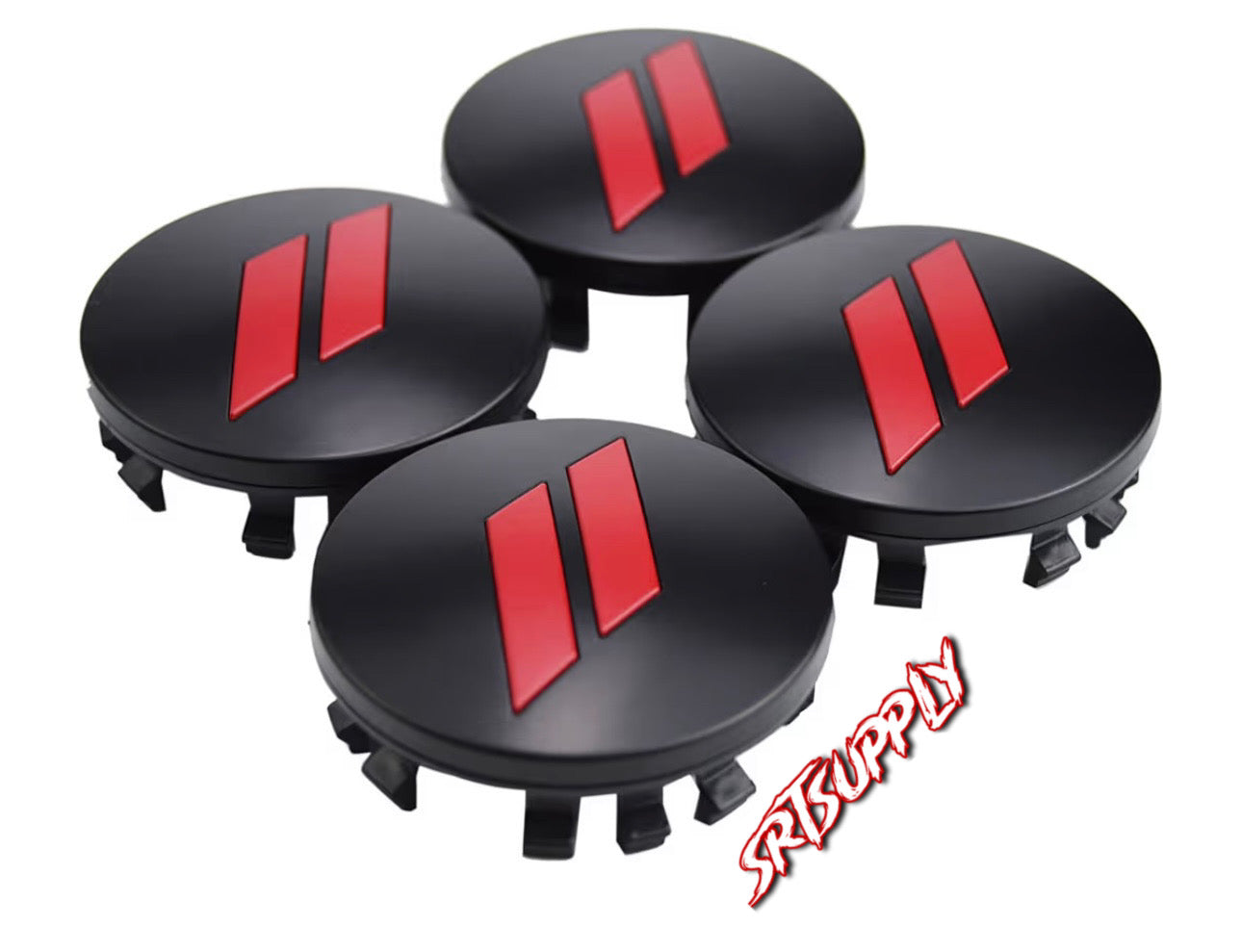 Dodge Wheel Center Caps (Set of 4) – 63mm Snap-In Hub Covers